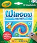 Crayola tussit lasille piirtämiseen, 8 kpl hinta ja tiedot | Taide- ja askartelutarvikkeet | hobbyhall.fi