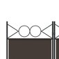 vidaXL 4-paneelinen Tilanjakaja ruskea 160x220 cm kangas hinta ja tiedot | Sermit ja tilanjakajat | hobbyhall.fi