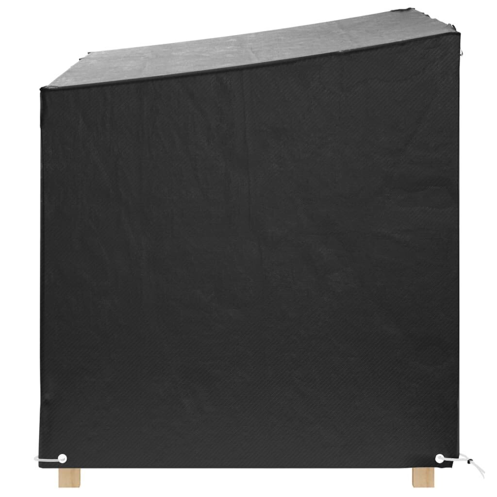 vidaXL Keinun penkinsuoja 12 purjerengasta 215x150x130/150 cm PE hinta ja tiedot | Istuintyynyt, pehmusteet ja päälliset | hobbyhall.fi