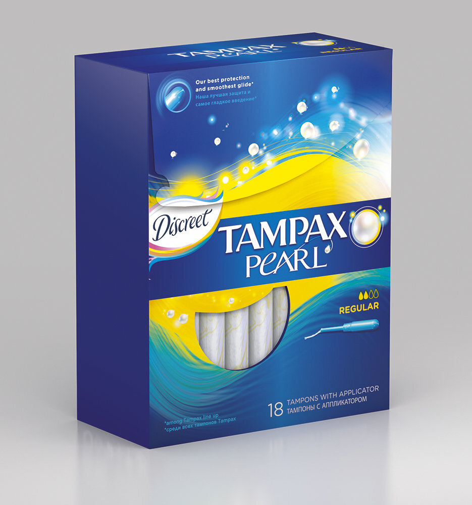 Tamponit Tampax Pearl Regular 18 kpl hinta ja tiedot | Tamponit ja terveyssiteet | hobbyhall.fi