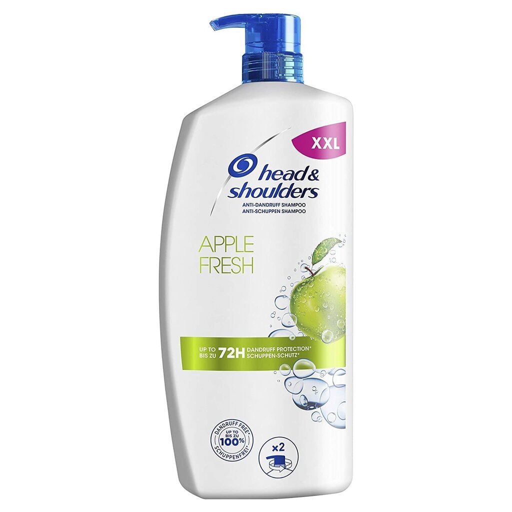 Head & Shoulders Apple Fresh Shampoo, 800 ml hinta ja tiedot | Shampoot | hobbyhall.fi