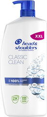 Head & Shoulders Classic Clean Shampoo, 800 ml hinta ja tiedot | Head & Shoulders Hajuvedet ja kosmetiikka | hobbyhall.fi