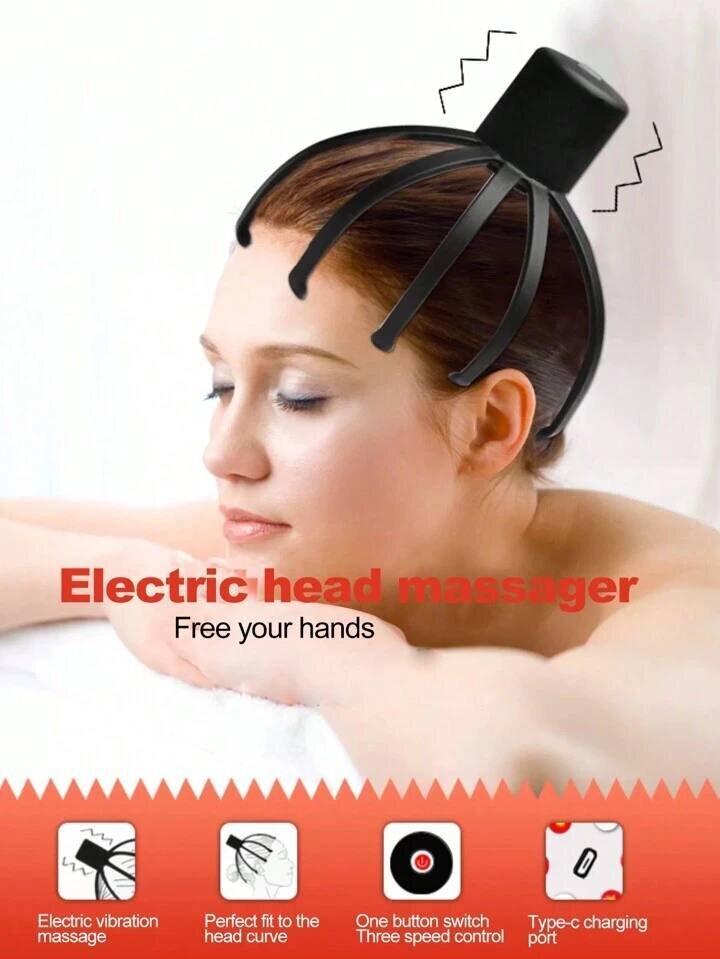 Sähköinen päänhieronta, Electronics LV-353, 1 kpl hinta ja tiedot | Hierontalaitteet | hobbyhall.fi