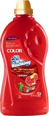 Pesugeeli Waschkonig Color, 67 pesua, 2 l hinta ja tiedot | Pyykinpesuaineet | hobbyhall.fi