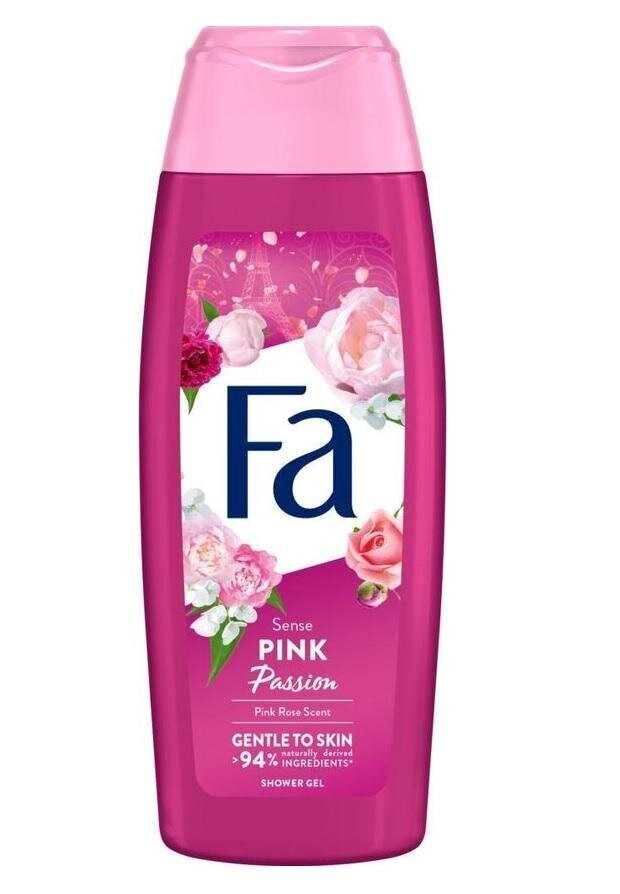 Suihkugeeli Fa Pink passion, 250 ml hinta ja tiedot | Suihkusaippuat ja suihkugeelit | hobbyhall.fi