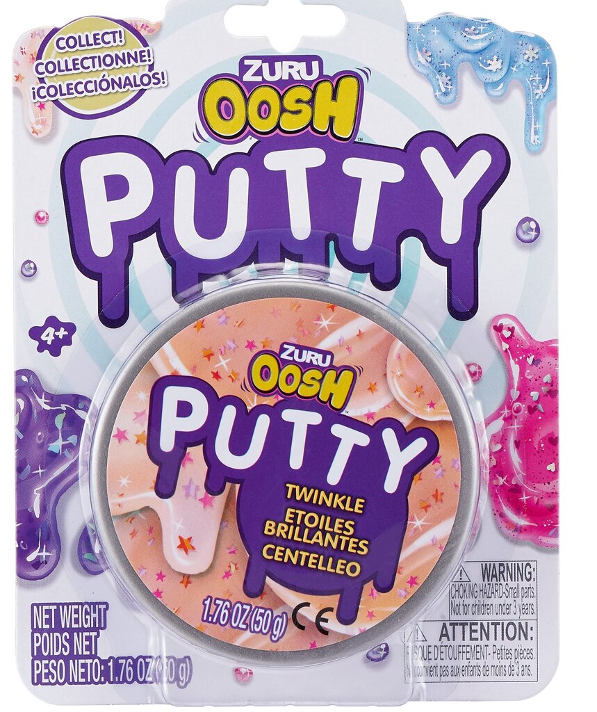 OOSH Putty, series 4, assort. hinta ja tiedot | Taide- ja askartelutarvikkeet | hobbyhall.fi