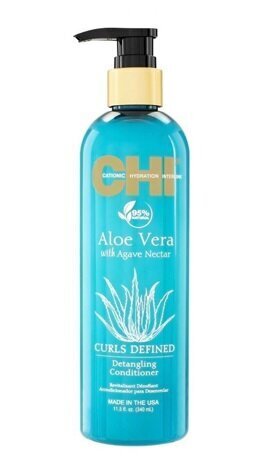 Hiustenhoitoaine kiharille hiuksille CHI Aloe Vera Defined Curls Conditioner 340ml hinta ja tiedot | Hoitoaineet | hobbyhall.fi