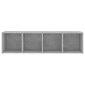 vidaXL TV-taso betoninharmaa 142,5x35x36,5 cm lastulevy hinta ja tiedot | TV-tasot | hobbyhall.fi