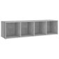 vidaXL TV-taso betoninharmaa 142,5x35x36,5 cm lastulevy hinta ja tiedot | TV-tasot | hobbyhall.fi