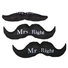 Koristetyyny Mr. Right/Mrs. Right hinta ja tiedot | Hauskat koristetyynyt | hobbyhall.fi