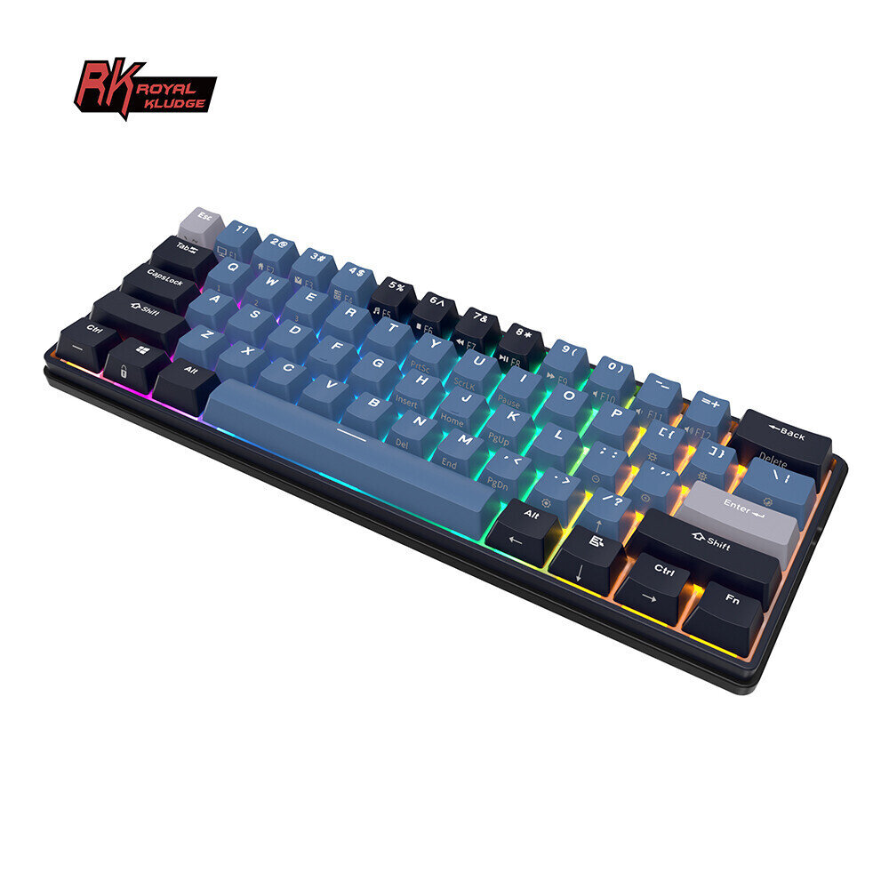 Royal Kludge RK61 Plus TKL Brown Switches hinta ja tiedot | Näppäimistöt | hobbyhall.fi