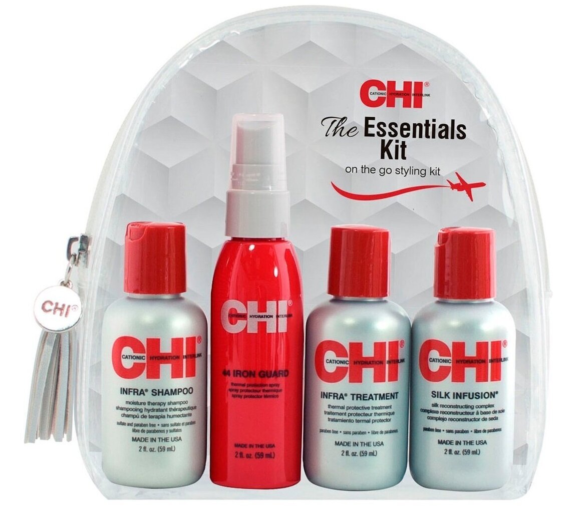 Hiustenhoitosetti CHI Infra Essentials Kit hinta ja tiedot | Hoitoaineet | hobbyhall.fi