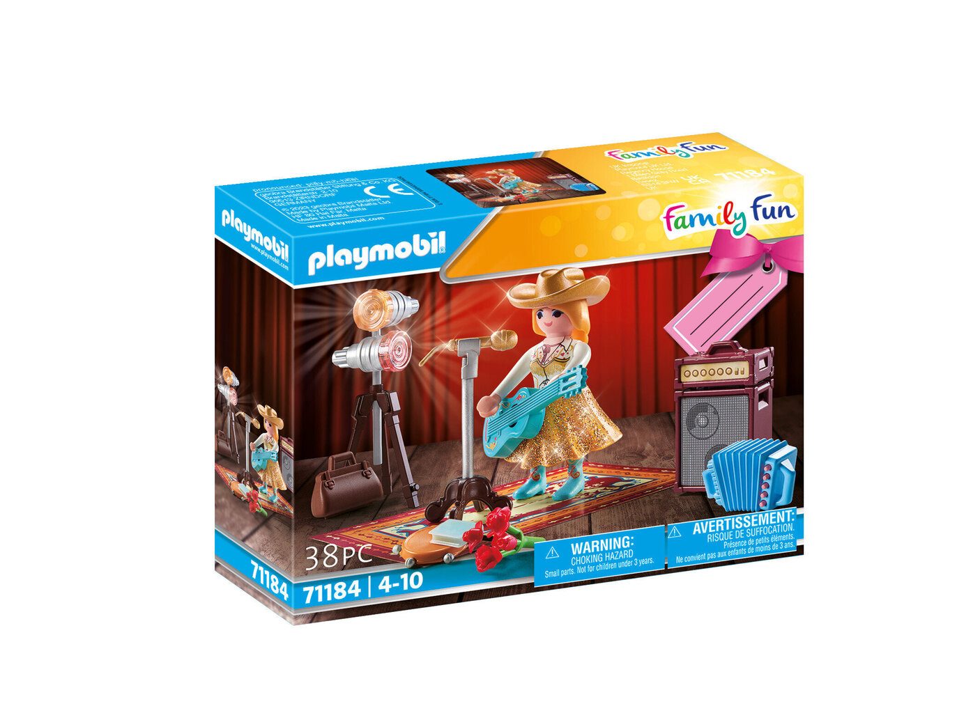 71184 PLAYMOBIL Family Fun Country-laulaja, 38 osaa hinta ja tiedot | LEGOT ja rakennuslelut | hobbyhall.fi