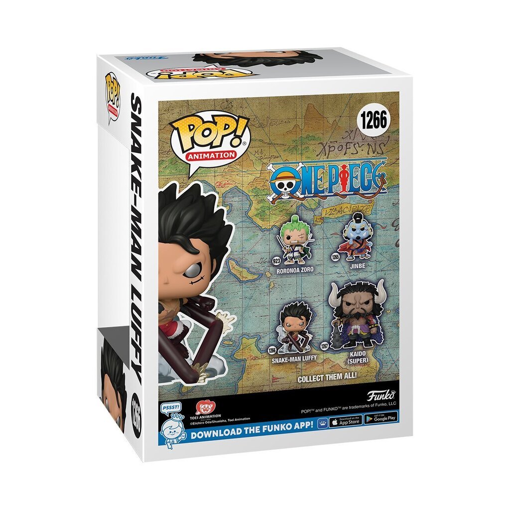 Snake-Man Luffy Funko POP -figuuri, 13 cm hinta ja tiedot | Pelien oheistuotteet | hobbyhall.fi