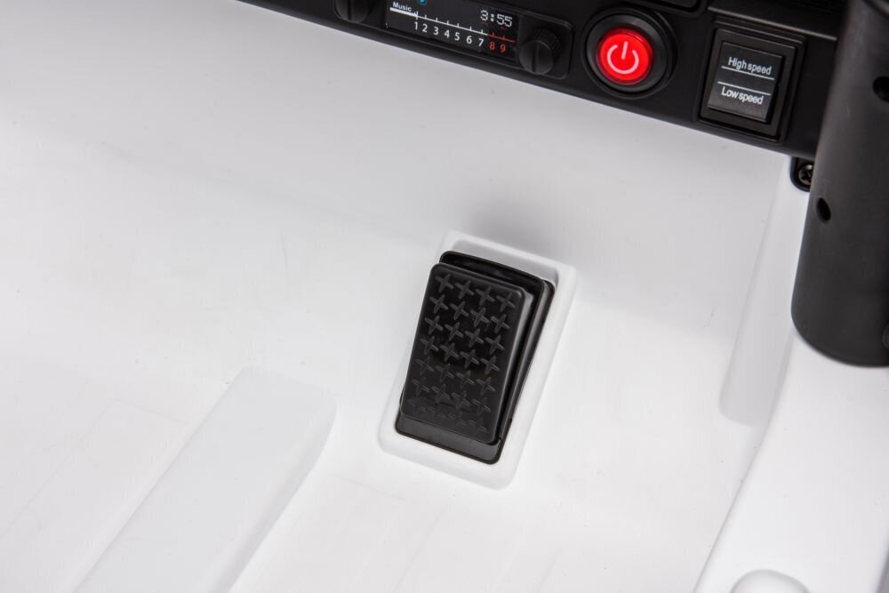 Toyota FJ Khaki 4x4 sähköinen katumaasturi, valkoinen hinta ja tiedot | Lasten sähköautot | hobbyhall.fi
