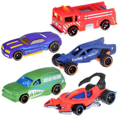 Hot Wheels -autosarja 5 kpl. hinta ja tiedot | Poikien lelut | hobbyhall.fi