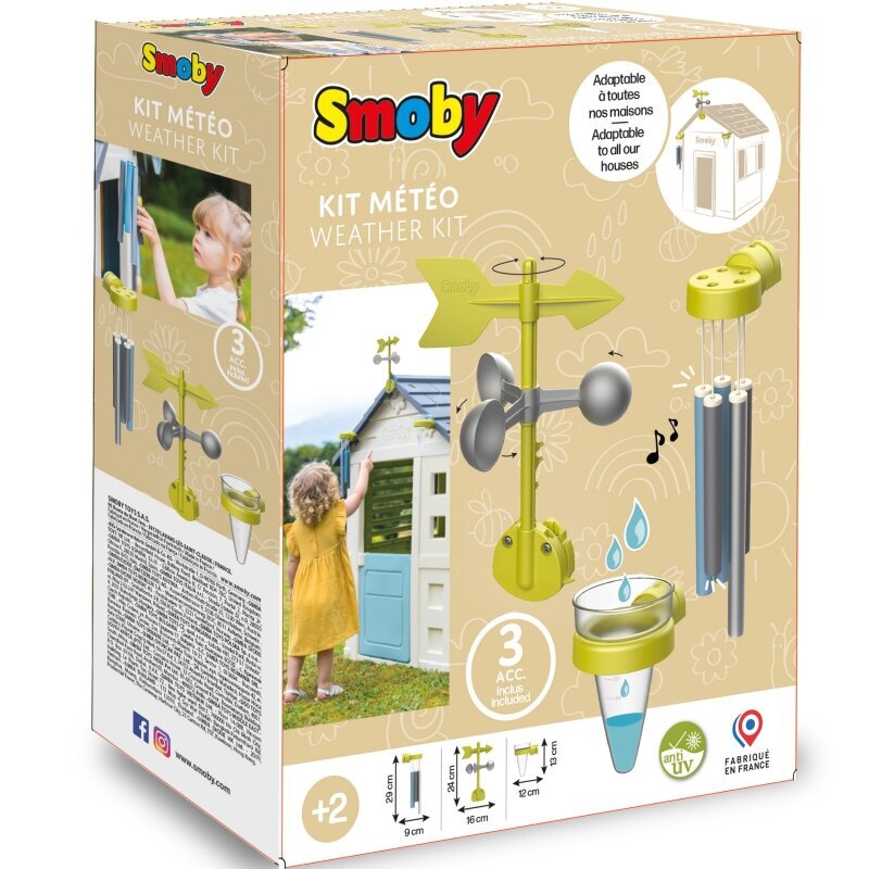 Leikkimökin säähavaintopakkaus, Smoby hinta ja tiedot | Lasten leikkimökit ja -teltat | hobbyhall.fi