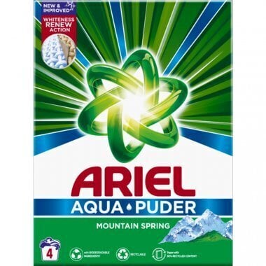 Pesujauhe Ariel Mountain Spring, 260 g hinta ja tiedot | Pyykinpesuaineet | hobbyhall.fi