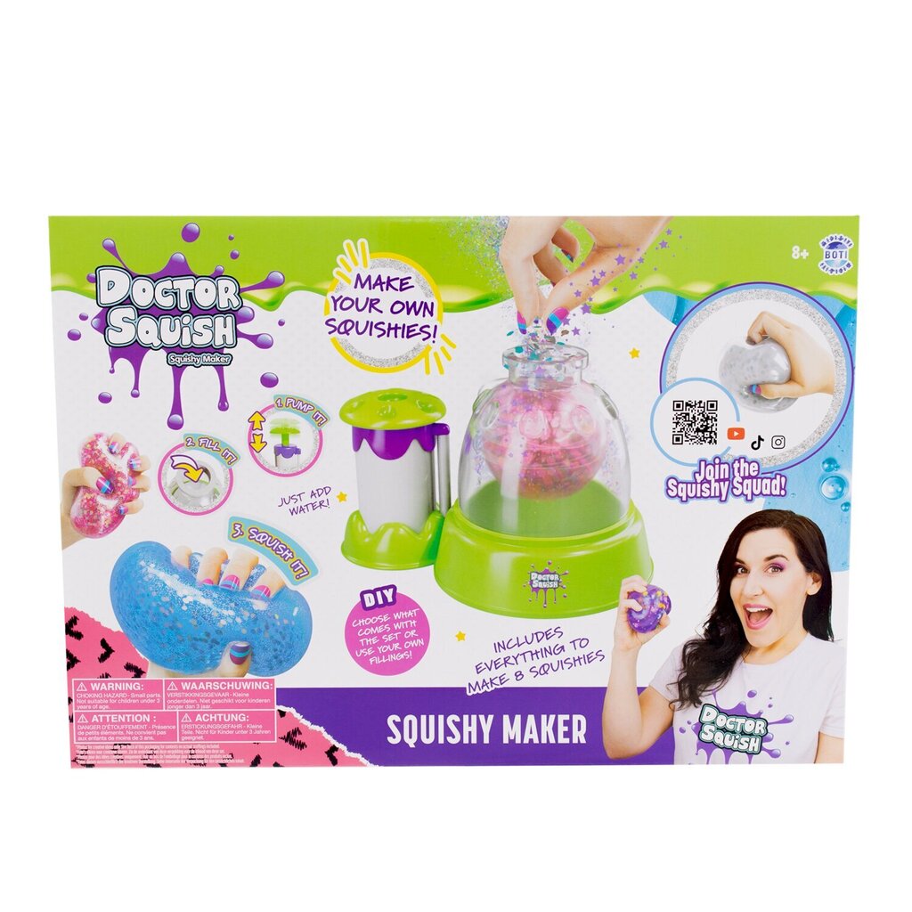 Doctor Squish´s Original Squishy Maker -valmistuspakkaus hinta ja tiedot | Kehittävät lelut | hobbyhall.fi