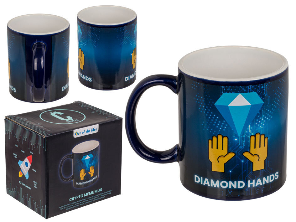 Hauska muki Diamond Hands hinta ja tiedot | Hauskat mukit | hobbyhall.fi
