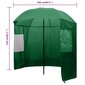 vidaXL Kalastussateenvarjo Vihreä 240x210 cm hinta ja tiedot | Muut kalastustarvikkeet | hobbyhall.fi