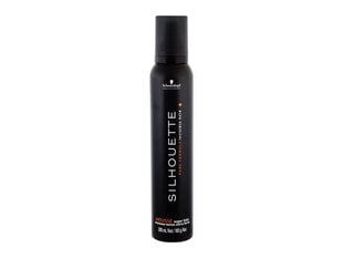 Hiusvaahto Schwarzkopf Professional Silhouette Super Hold Mousse 200 ml hinta ja tiedot | Kampaamotuotteet | hobbyhall.fi