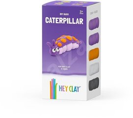 Muovailusetti Hey Clay Caterpillar, 5 kpl. hinta ja tiedot | Taide- ja askartelutarvikkeet | hobbyhall.fi