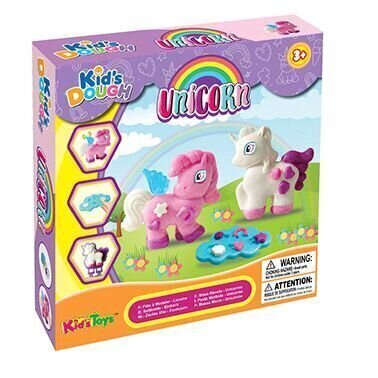 KidsDough Unicorn muovaussarja hinta ja tiedot | Kehittävät lelut | hobbyhall.fi