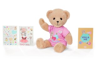 Pehmokarhunukke Baby Born, 43 cm hinta ja tiedot | Tyttöjen lelut | hobbyhall.fi