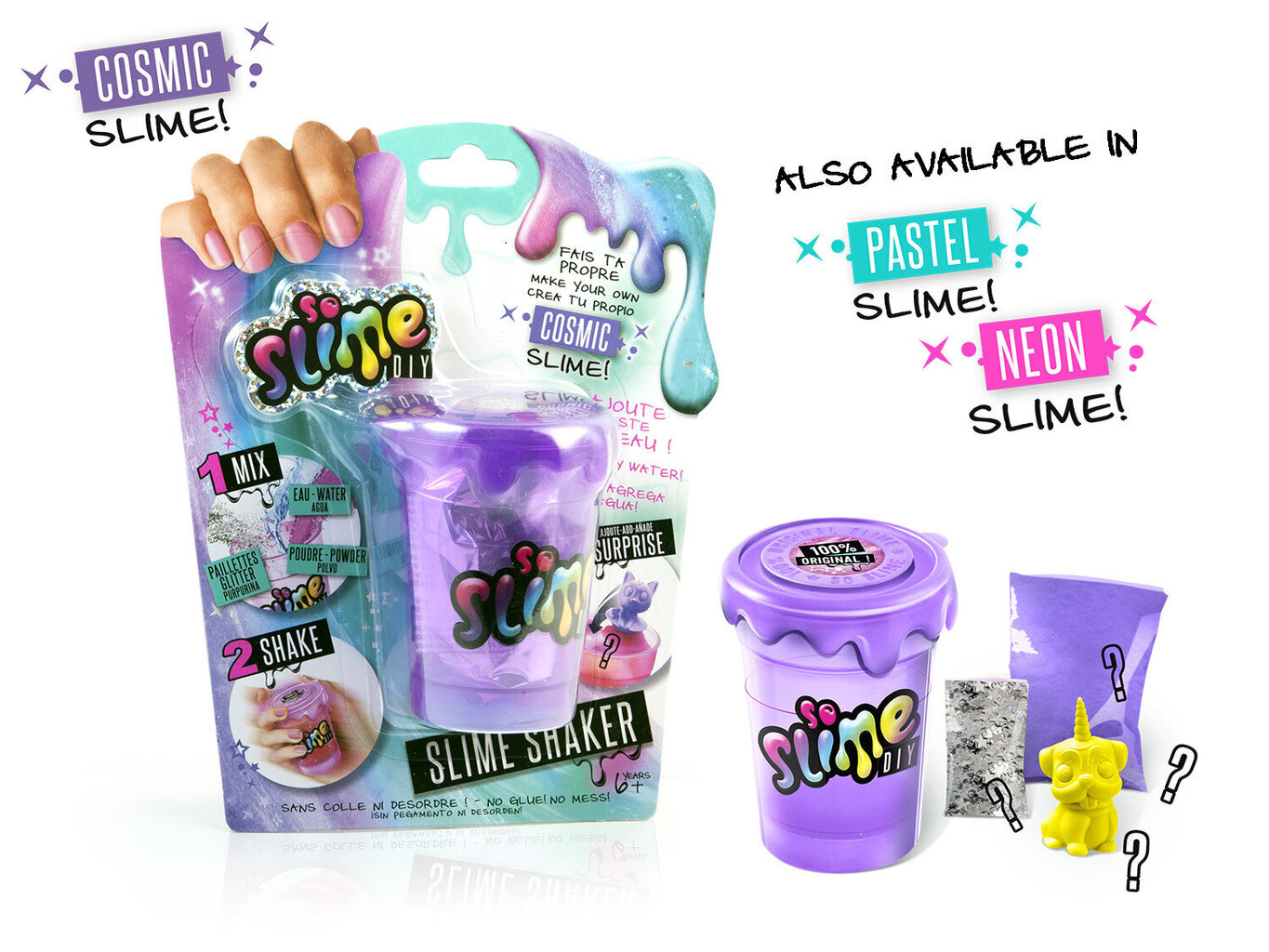 Liman valmistussarja So Slime hinta ja tiedot | Taide- ja askartelutarvikkeet | hobbyhall.fi