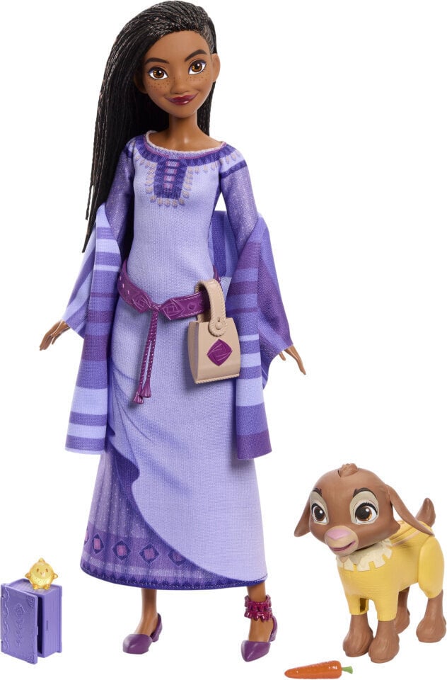 Disney Princess Wish Doll Asha ja hänen ystävänsä -leikkisetti hinta ja tiedot | Tyttöjen lelut | hobbyhall.fi