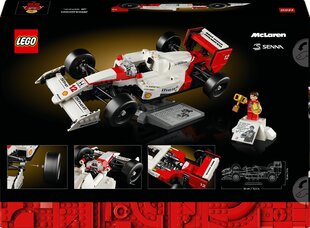 10330 LEGO® Icons McLaren MP4/4 ja Ayrton Senna hinta ja tiedot | LEGOT ja rakennuslelut | hobbyhall.fi