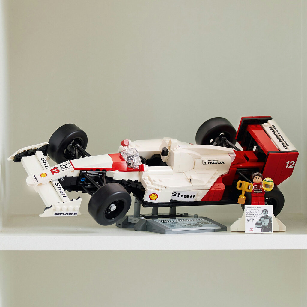 10330 LEGO® Icons McLaren MP4/4 ja Ayrton Senna hinta ja tiedot | LEGOT ja rakennuslelut | hobbyhall.fi