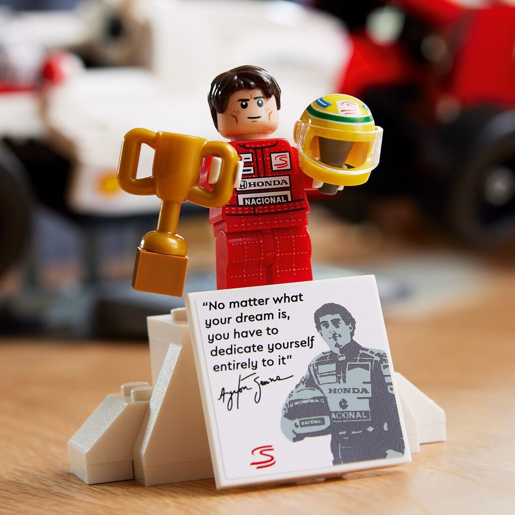 10330 LEGO® Icons McLaren MP4/4 ja Ayrton Senna hinta ja tiedot | LEGOT ja rakennuslelut | hobbyhall.fi