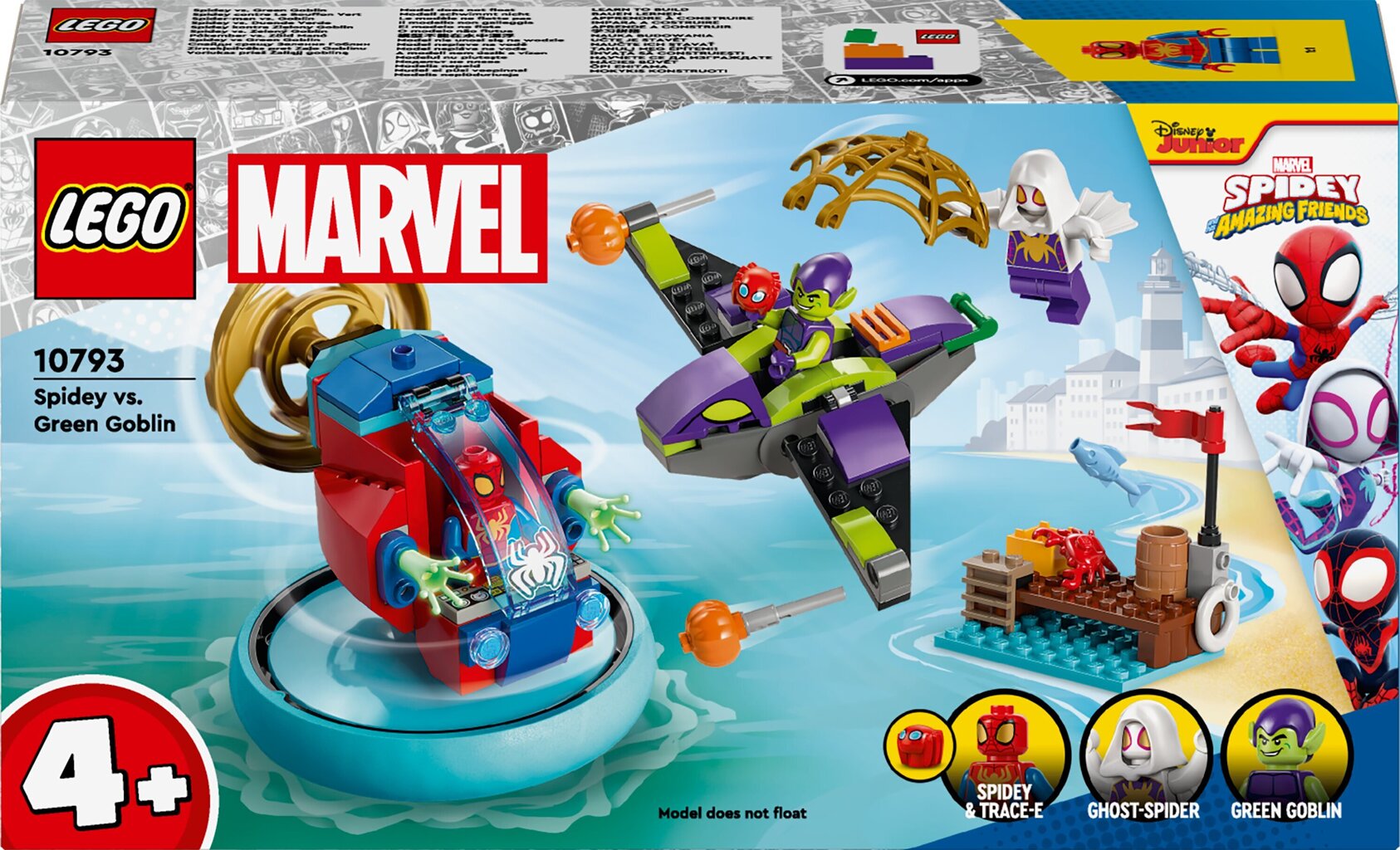 10793 LEGO® Marvel Spidey vs. Green Goblin hinta ja tiedot | LEGOT ja rakennuslelut | hobbyhall.fi
