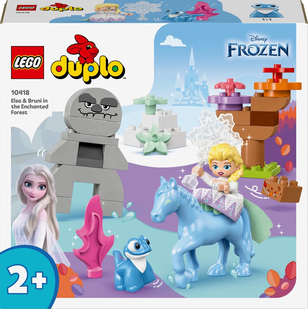 10418 LEGO® DUPLO Disney Elza ir Brunis užburtame miške hinta ja tiedot | LEGOT ja rakennuslelut | hobbyhall.fi