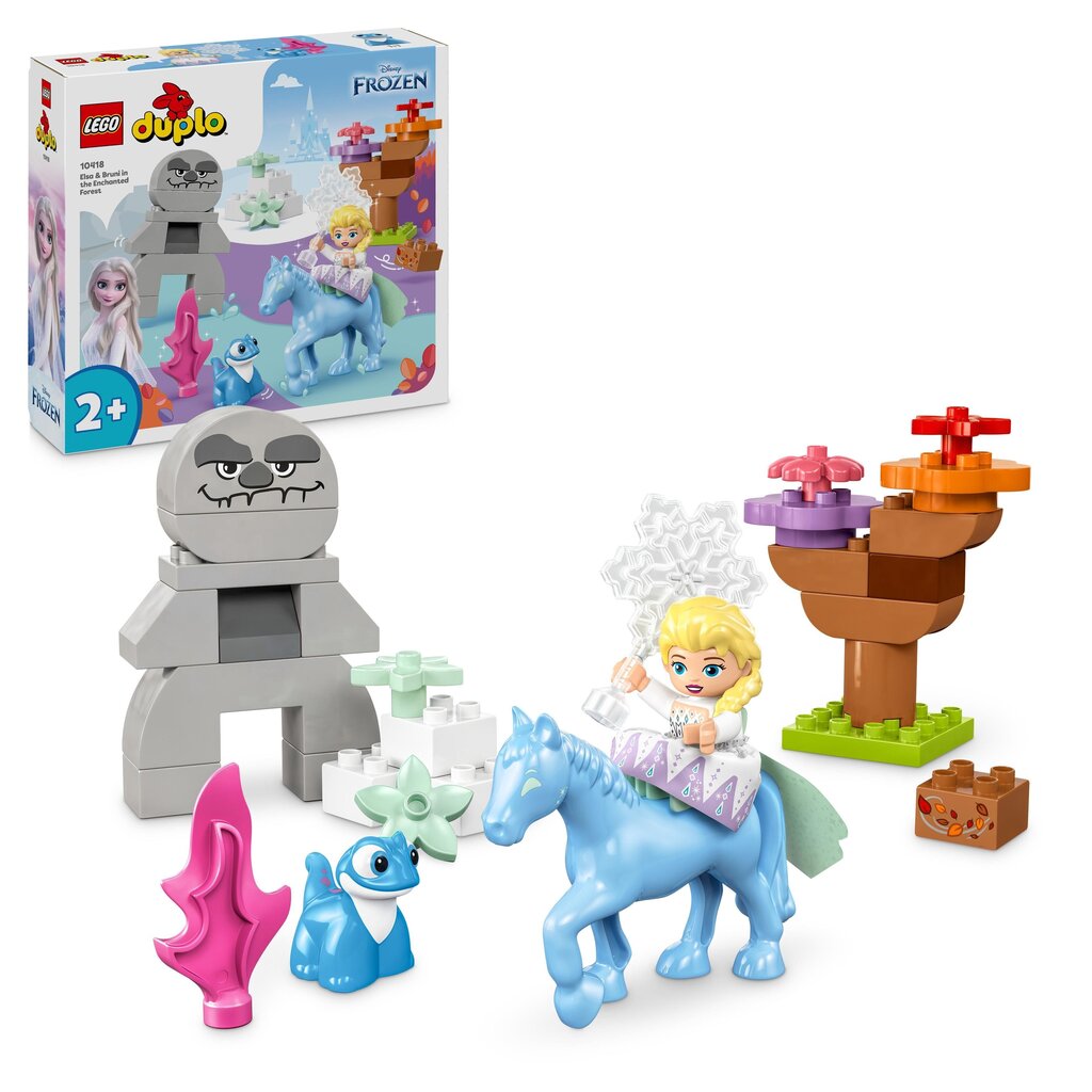 10418 LEGO® DUPLO Disney Elza ir Brunis užburtame miške hinta ja tiedot | LEGOT ja rakennuslelut | hobbyhall.fi