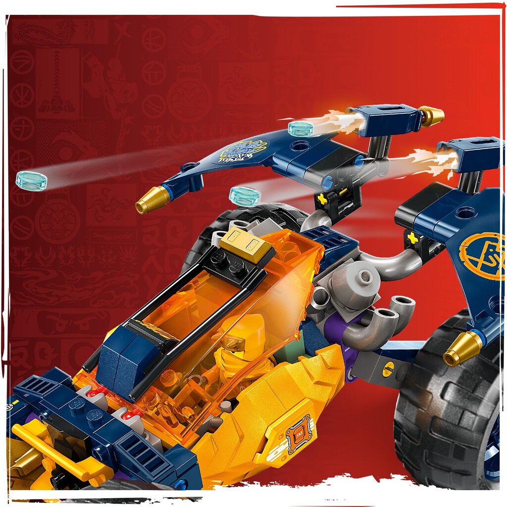 71811 LEGO® Ninjago Ninja Arinin maastovaunu hinta ja tiedot | LEGOT ja rakennuslelut | hobbyhall.fi