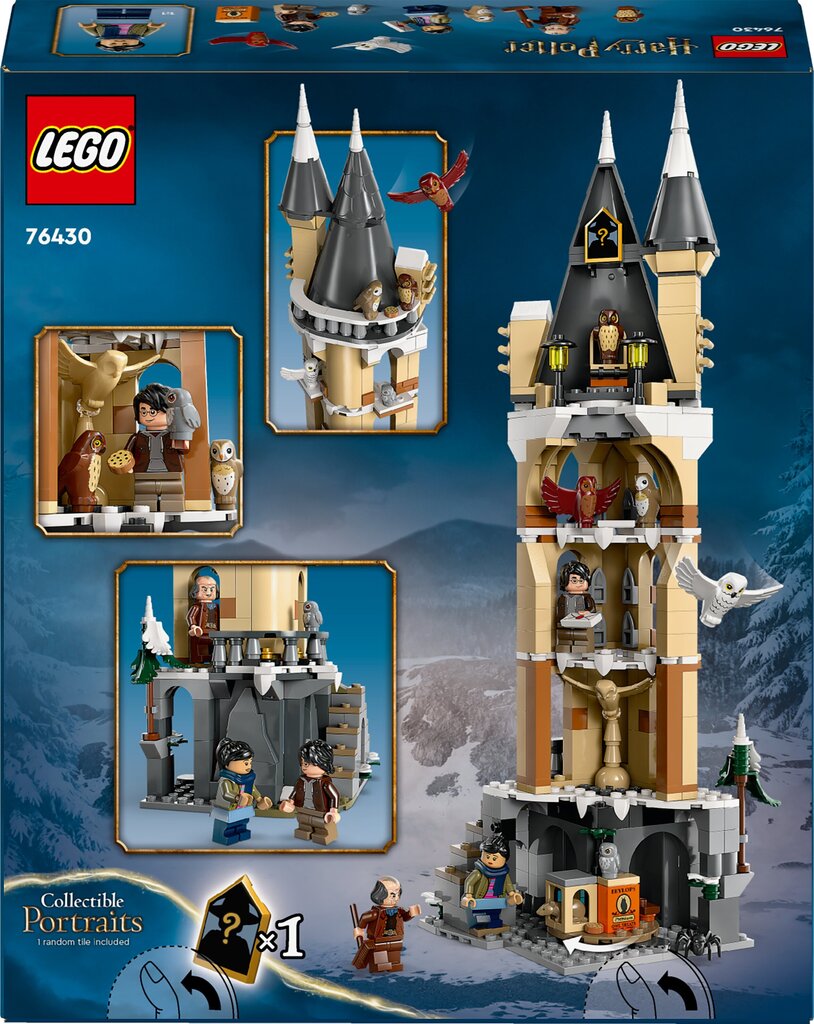 76430 LEGO® Harry Potter Hogvartso pilies pelėdynas hinta ja tiedot | LEGOT ja rakennuslelut | hobbyhall.fi