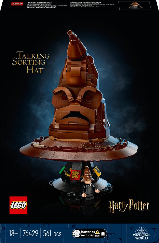 76429 LEGO® Harry Potter puhuva lajitteluhattu hinta ja tiedot | LEGOT ja rakennuslelut | hobbyhall.fi