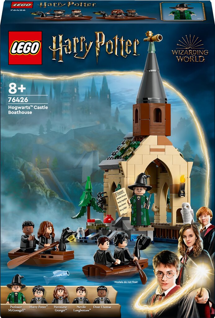 76426 LEGO® Harry Potter Tylypahkan linnan venelaituri hinta ja tiedot | LEGOT ja rakennuslelut | hobbyhall.fi