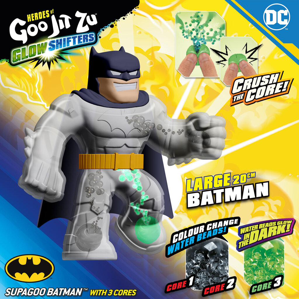 Heroes of Goo Jit Zu DC Goo Shifters Batman -figuuri hinta ja tiedot | Poikien lelut | hobbyhall.fi