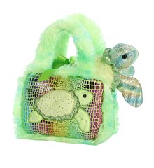 Aurora Fancy Pals Turtle -pehmolaukku ja kilpikonna, 20 cm hinta ja tiedot | Aurora Lapset | hobbyhall.fi