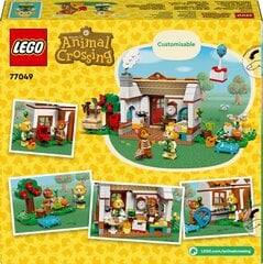 77049 LEGO® Animal Crossing Vieraile Isabellan mökissä hinta ja tiedot | LEGOT ja rakennuslelut | hobbyhall.fi