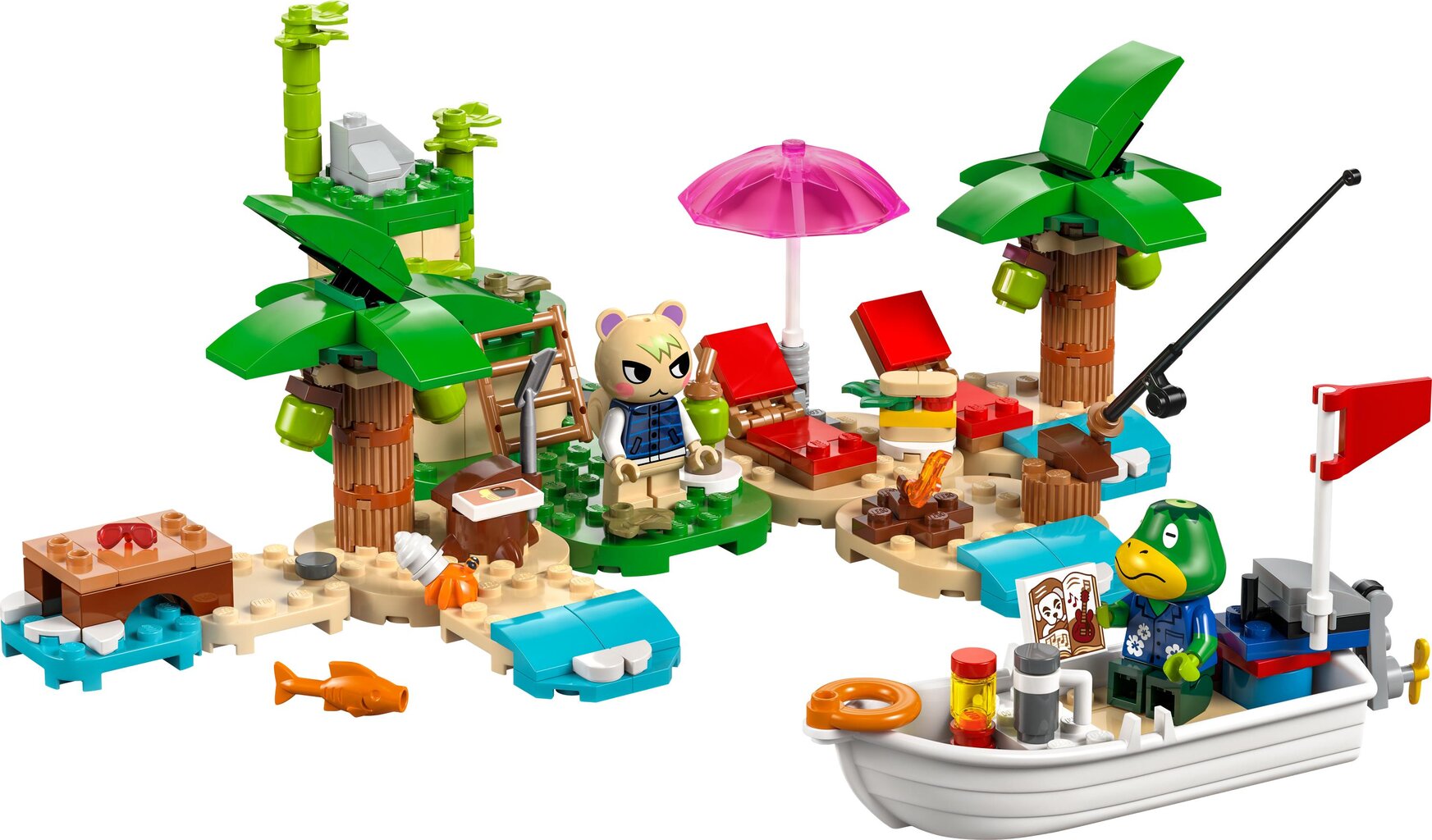 77048 LEGO® Animal Crossing Kapp'n Island Tour hinta ja tiedot | LEGOT ja rakennuslelut | hobbyhall.fi