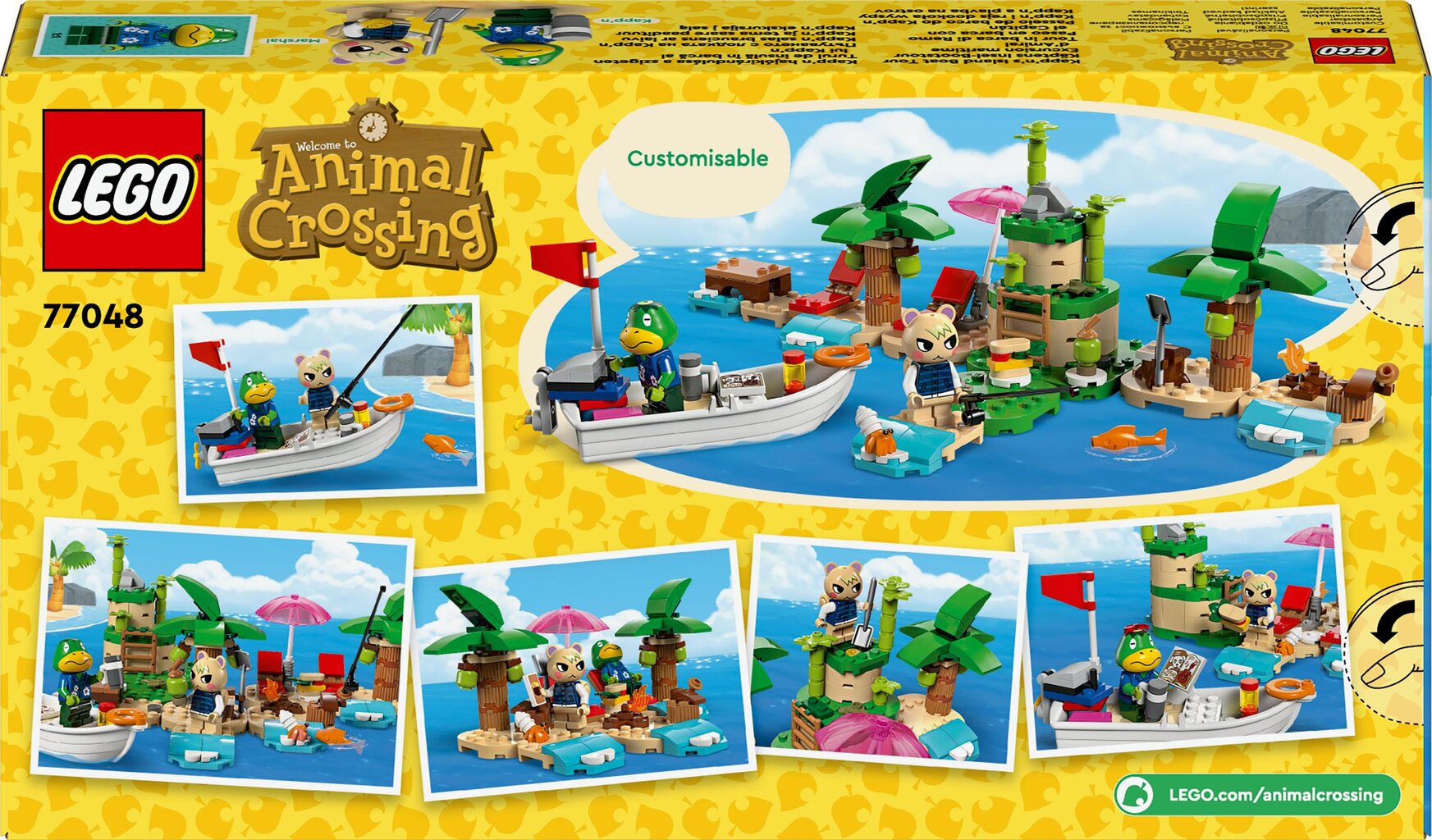 77048 LEGO® Animal Crossing Kapp'n Island Tour hinta ja tiedot | LEGOT ja rakennuslelut | hobbyhall.fi