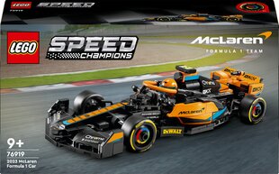 76919 LEGO® Speed ​​​​Champions 2023 McLaren Formula 1 -kilpa-auto hinta ja tiedot | LEGOT ja rakennuslelut | hobbyhall.fi