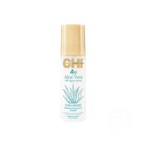 Kosteuttava voide kiharille hiuksille CHI Aloe Vera Defined Moisturizing Curl Cream 147ml hinta ja tiedot | Kampaamotuotteet | hobbyhall.fi