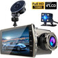 Autokamera V5 kahdella linssillä ja HD-näytöllä hinta ja tiedot | Autokamerat | hobbyhall.fi