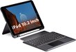 Doohoeek QWERTZ Irrotettava näppäimistö kotelo iPad 10.2" (9th/8th/7th Gen), iPad Air (3rd Gen), iPad Pro 10.5 hinta ja tiedot | Tablettien kotelot ja muut tarvikkeet | hobbyhall.fi